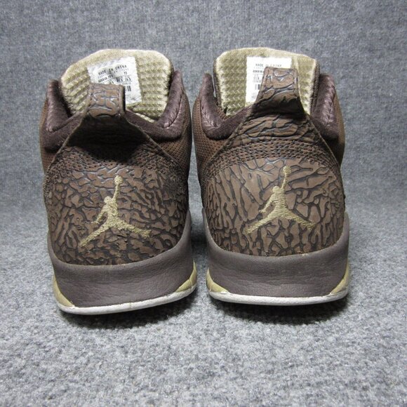 Nike Air Jordan Accolades 2010 Shoes Mens Size 11.5 Brown Sneakers 406846-201